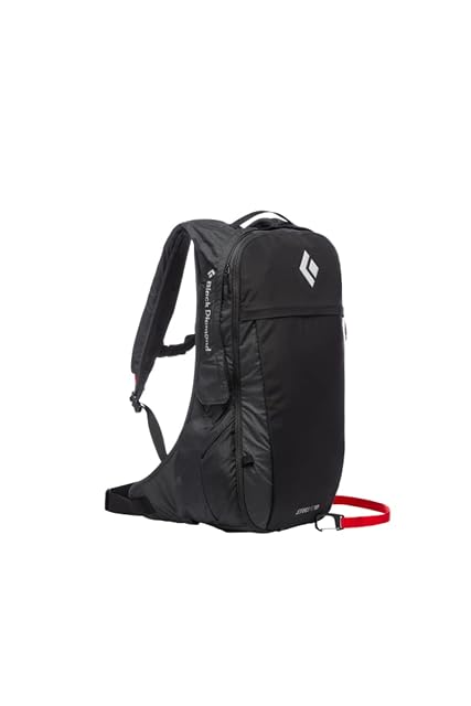 Mochila de airbag de avalancha Black Diamond JetForce Pro 10, negra