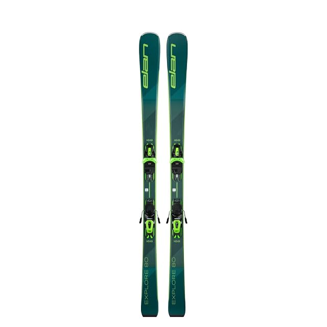Conjunto de esquí alpino Elan Explore 80 con fijaciones EL 10.0 GW Shift, 168 cm