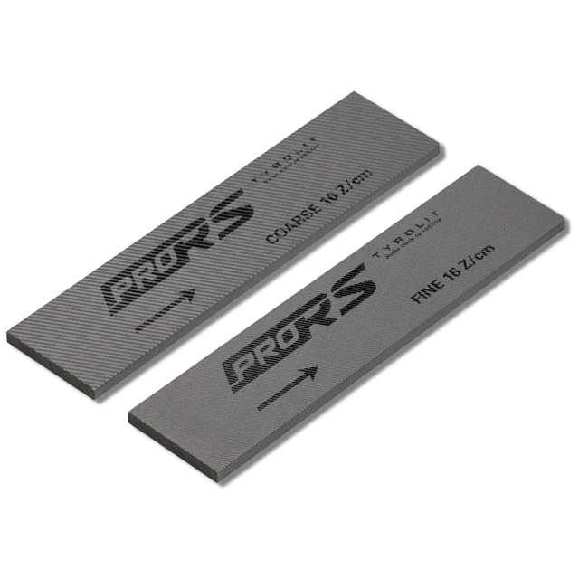 Conjunto de dos limas de acero Tyrolit Life para cantos de esquí y snowboard