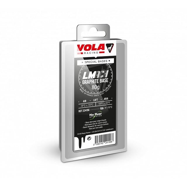 Cera de esquí Vola Bases Spéciales Graphite LMach, 80 g