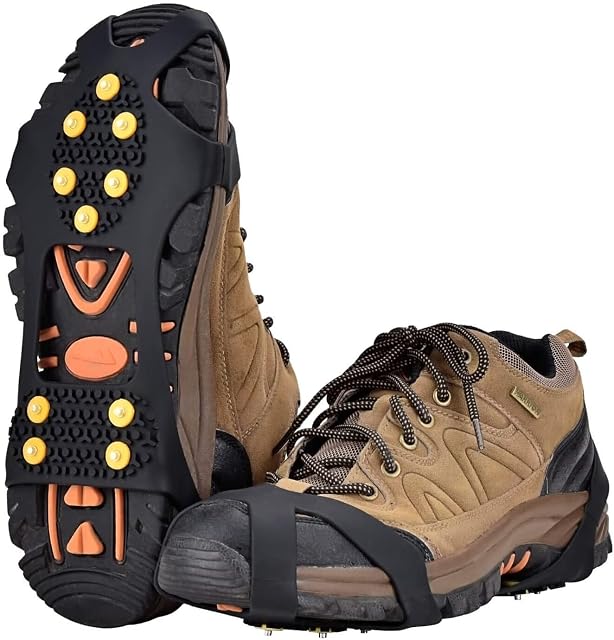 Crampones antideslizantes Aliglow con clavos de acero