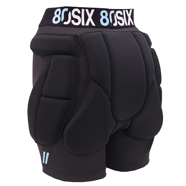 Pantalón corto acolchado de protección 80SIX para snowboard