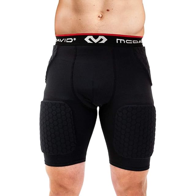 Pantalón corto de protección McDavid Thudd negro