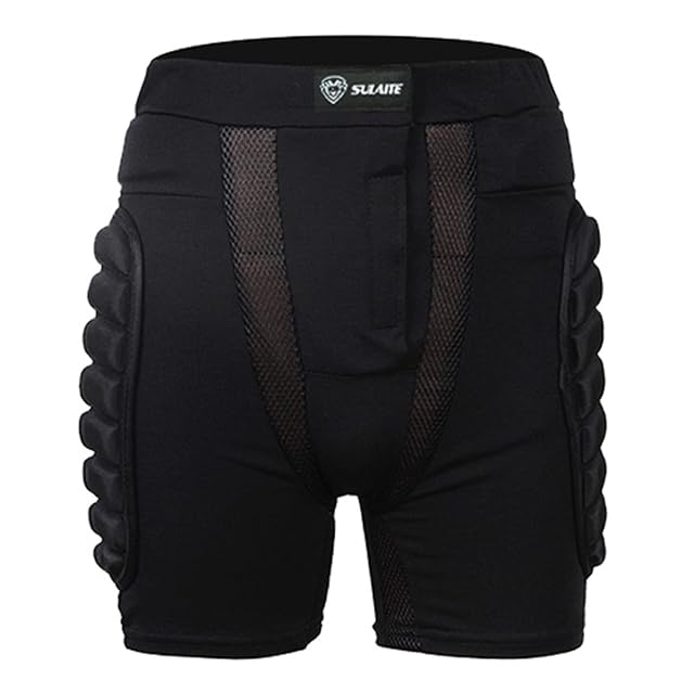 Pantalón corto de protección de cadera acolchado WEITING negro