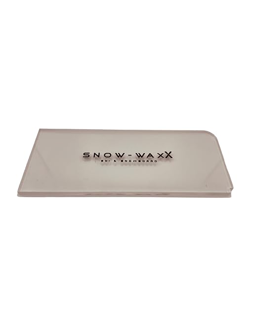 Rasqueta de cera acrílica Snow-WaxX Plexi Blade de 5 mm