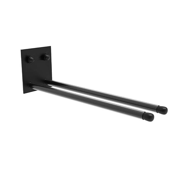Soporte de pared de acero RAWWEST.BIS para esquís y bastones