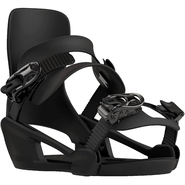 Fijación de snowboard infantil Bataleon Minishred en negro