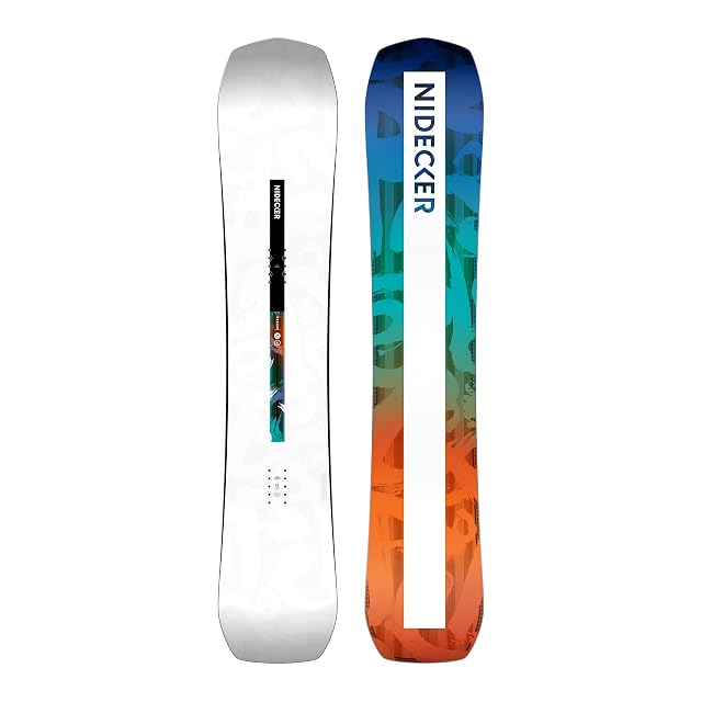 Tabla de snowboard de all-mountain Nidecker Escape, 162 cm ancha