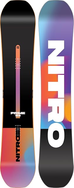Tabla de snowboard de all-mountain Nitro Prime Chroma, 158 cm